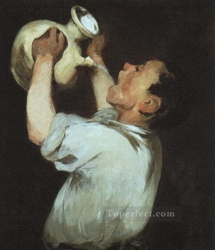 Édouard Manet Painting - Un niño con una jarra Eduard Manet